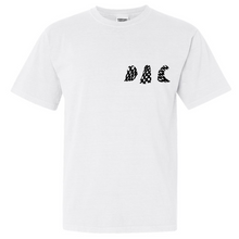 Load image into Gallery viewer, DIRTY ART CLUB - COLLAGE S/S SHIRT WHITE COMFORT COLORS