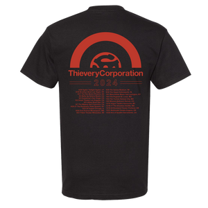 Thievery Corporation - Fall '24 Tour Shirt (Red Variant)