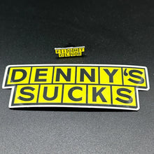 Load image into Gallery viewer, FASHIONABLE DEATH - DENNY’S SUCKS HATER KIT - TRUCKER HAT/PIN/STICKER