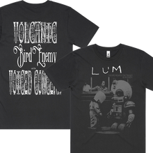 Load image into Gallery viewer, LUM - BIRD ENEMY BLACK S/S TEE