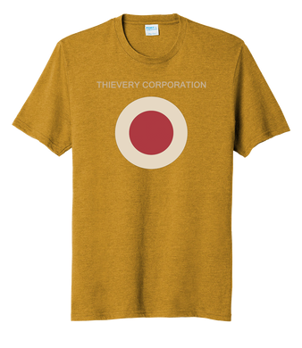 Thievery Corporation - Port & Co Ochre Yellow Heather Tri Blend T