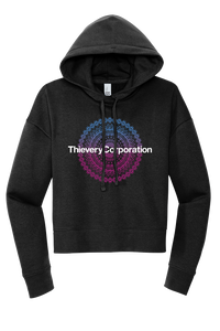Thievery Corporation - Womens Mandela Black Fleece Hoodie