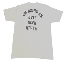 Load image into Gallery viewer, LIL UGLY MANE - EVIL DEED BLUES S/S WHITE (TEE-STYLED)