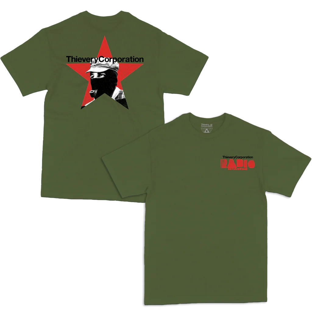 Thievery Corporation - Radio Retaliation S/S Tee (Green)