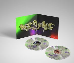 FD-017V2  LUM - Mista Thug Isolation Double LP (Transparent Green + Purple)