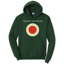 Load image into Gallery viewer, Thievery Corporation - Richest Man in Babylon Dark Green Hoodie