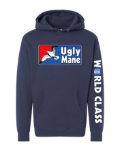 Load image into Gallery viewer, LIL UGLY MANE - WORLD CLASS IND4000 HOODIE (Navy Blue)