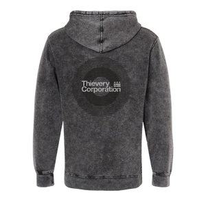 Thievery Corporation - IND Mineral Wash Fleece Pullover Hoodie