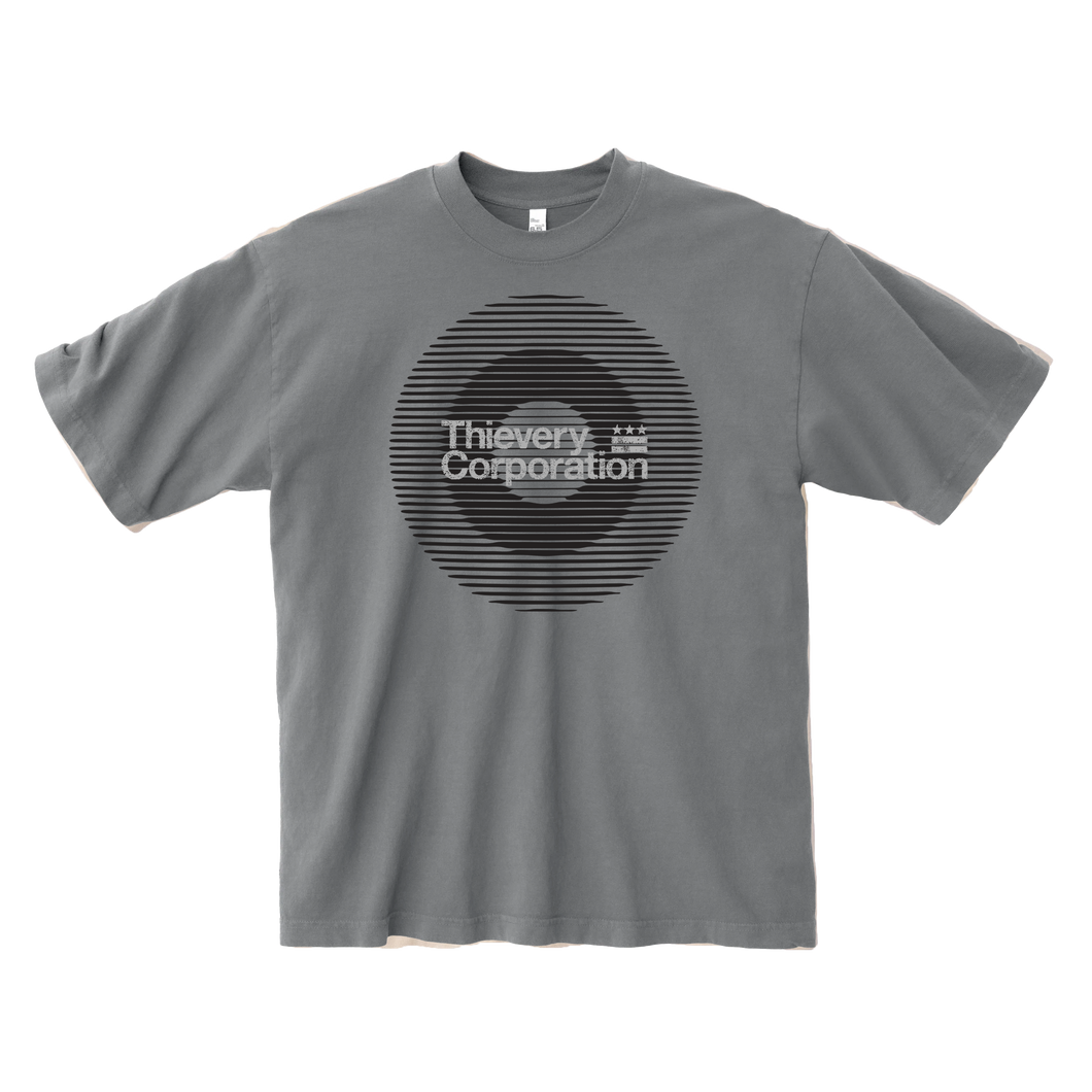 Thievery Corporation - Los Angeles Apparel 1801GD Charcoal T Shirt