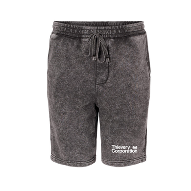 Thievery Corporation - IND Mineral Wash Fleece Shorts