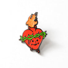 Load image into Gallery viewer, Kool-Aid / Sacred Heart 1&quot; Enamel Lapel Pin