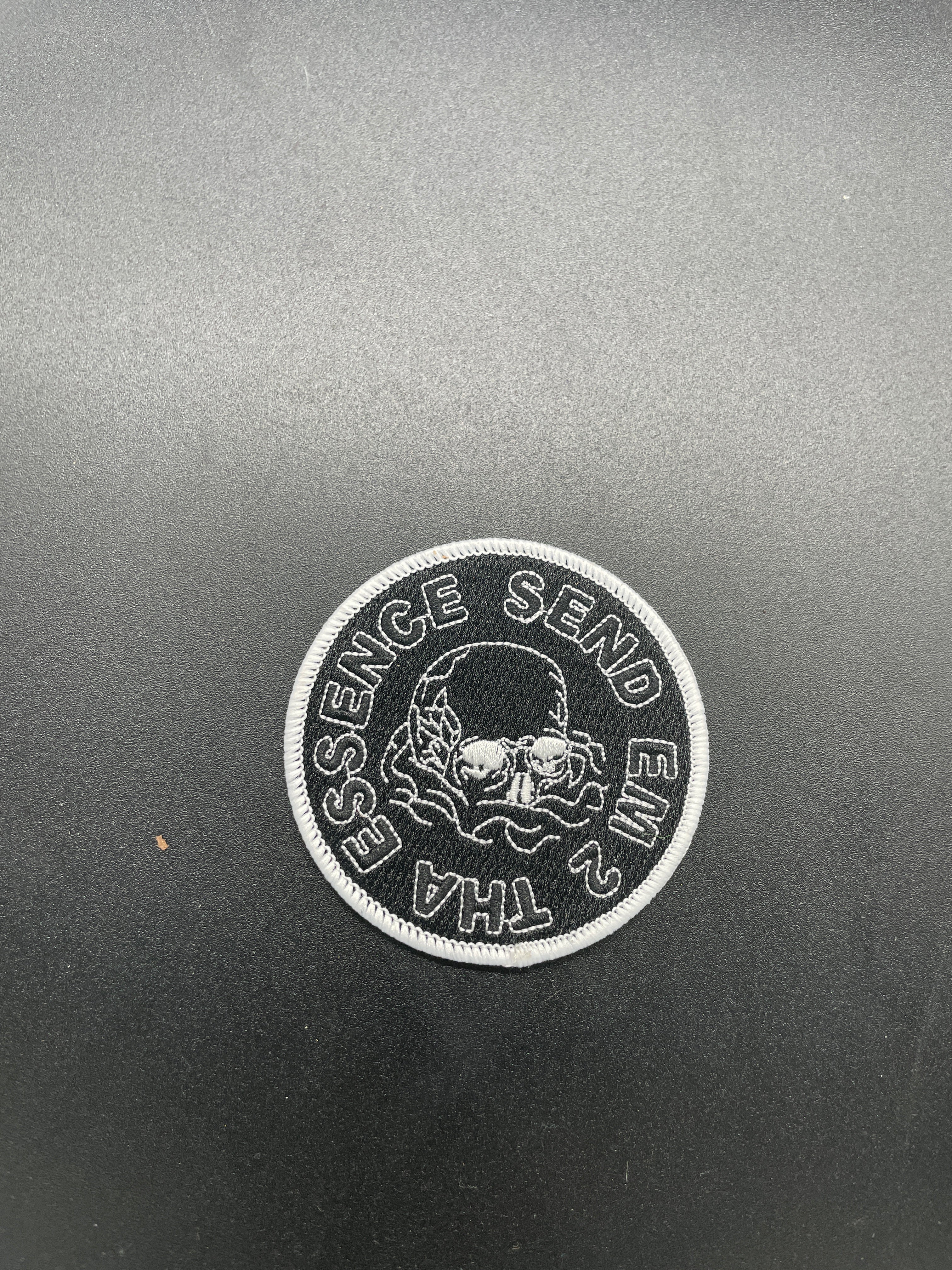 LIL UGLY MANE - SEND EM EMBROIDERED IRON ON PATCH 3"