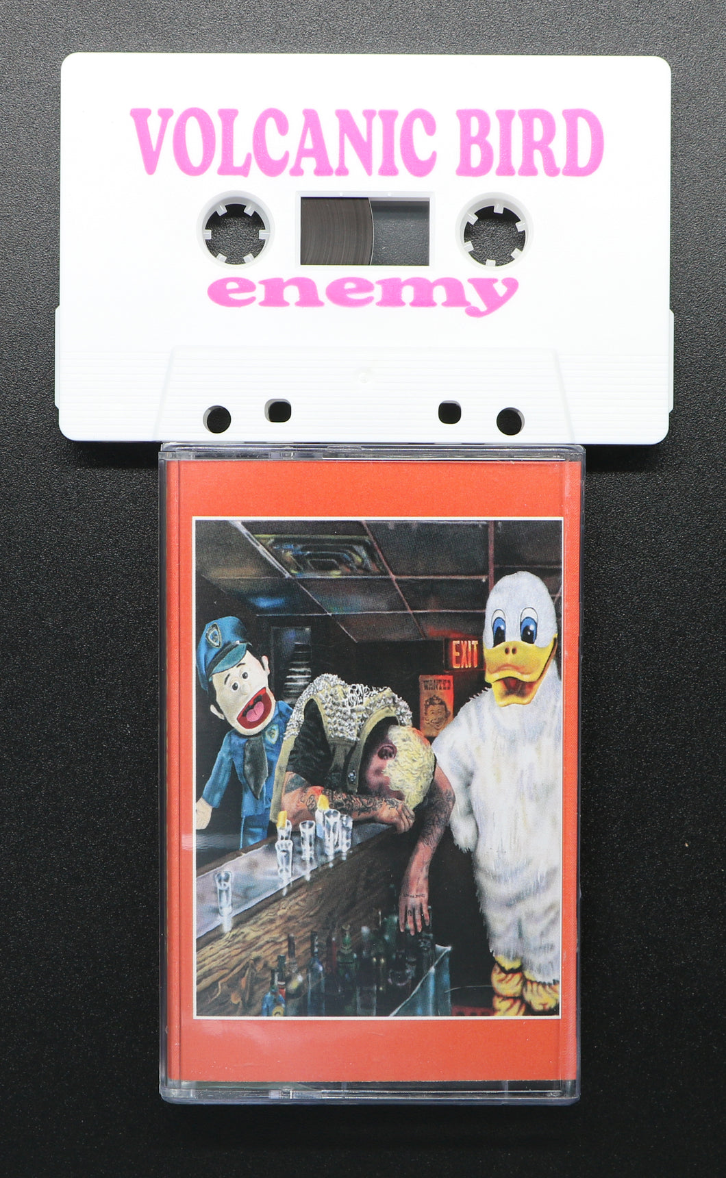 LIL UGLY MANE - VOLCANIC BIRD ENEMY & THE VOICED CONCERN CASSETTE FD-005