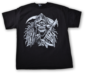 Reaper Biker T Shirt - New Old Stock