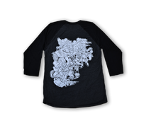 Load image into Gallery viewer, VERMIN SUPREME - AMERICAN APPAREL RAGLAN (WITH TIE DYED VARIATION)
